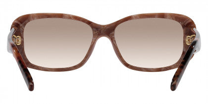 VG052 VOGUE VO2606S 307113 55 BROWN HORN  CLEAR GRADIENT BROWN