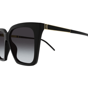 SL30 SAINT LAURENT SL M100-002 56 BLACK - GOLD - GREY