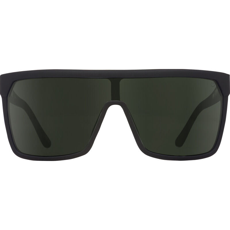 SY036 SPY FLYNN 670323973863 134 SOFT MATTE BLACK / HAPPY GRAY GREEN