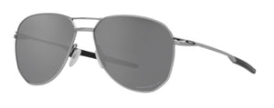 OK59 OAKLEY CONTRAIL TI OO6050 605003 57 SILVER / PRIZM BLACK POLARIZED