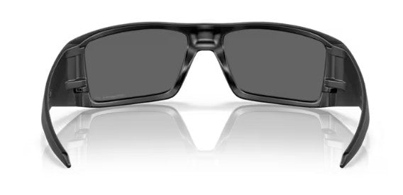 OK72 OAKLEY HELIOSTAT OO9231 923102 61 MATTE BLACK / PRIZM BLACK MIRRORED POLARIZED