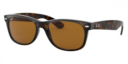 F71 RAY-BAN NEW WAYFARER RB2132 710 58 LIGHT HAVANA / B-15 BROWN