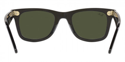 RB126 RAY-BAN WAYFARER RB2140 135831 50 BLACK / GREEN