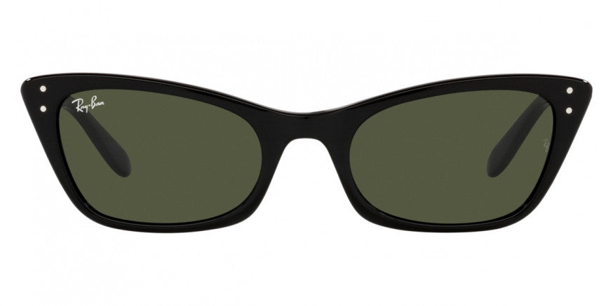 D242 RAY-BAN LADY BURBANK RB2299 901/31 52  BLACK / GREEN