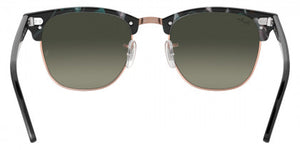 RB138 RAY-BAN CLUBMASTER RB3016 125571 51 SPOTTED GRAY GREEN / LIGHT GRAY GRADIENT DARK GRAY