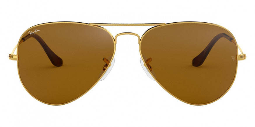 Z34 RAY-BAN AVIATOR LARGE METAL RB3025 001/33 62 ARISTA / B-15 BROWN