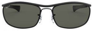 D331 RAY-BAN OLYMPIAN I DELUXE RB3119M 002/58 62 BLACK / G-15 GREEN