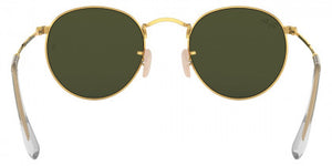 Z125 RAY-BAN ROUND METAL RB3447 001 50 ARISTA / G-15 GREEN