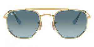 RB051 RAY-BAN THE MARSHAL Ii RB3648M 91233M 52 ARISTA / BLUE GRADIENT GRAY