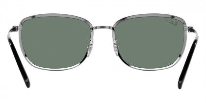 RB238 RAY-BAN RB3705 004/O9 57 GUNMETAL  GRAY POLARIZED