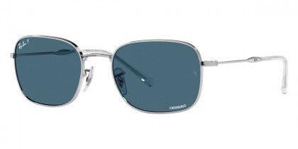 EB014 RAY-BAN RB3706 003/S2 57 SILVER  BLUE POLARIZED