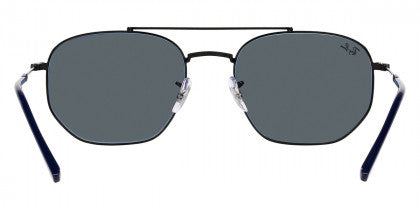 EB018 RAY-BAN RB3707 9257R5 57 BLACK  BLUE