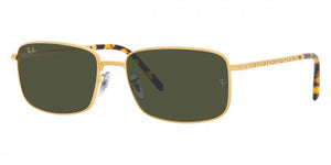 Ray ban gold green online