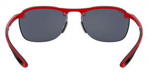 D216 RAY-BAN FERRARI RB4322M F62387 63 RED / DARK GRAY