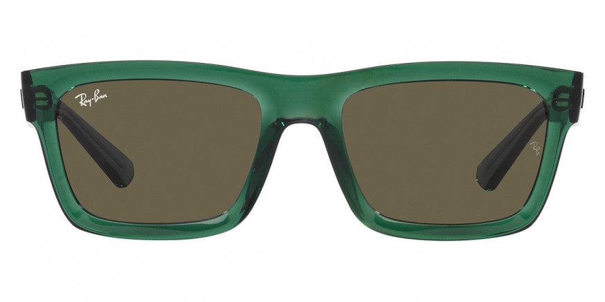 RB259 RAY-BAN WARREN RB4396 6681/3 57 TRANSPARENT GREEN  BROWN