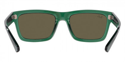 RB259 RAY-BAN WARREN RB4396 6681/3 57 TRANSPARENT GREEN  BROWN