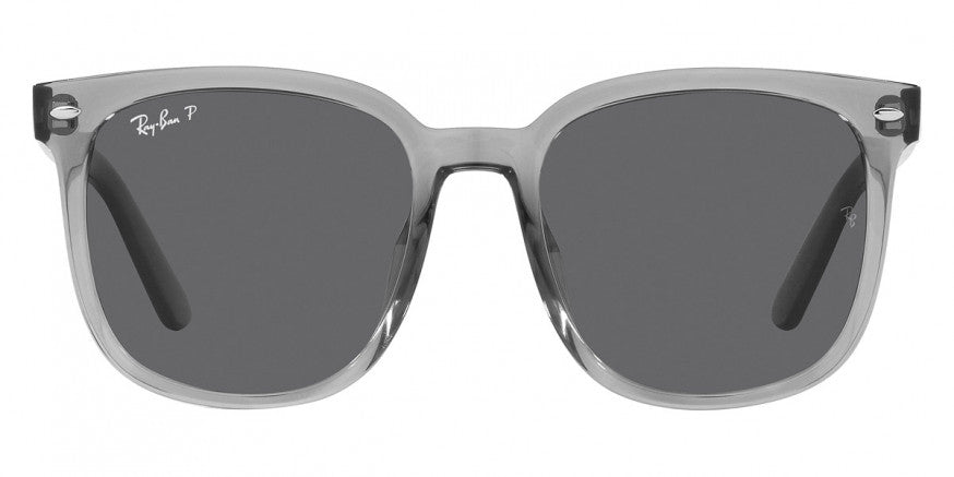 RB220 RAY-BAN RB4401D 659981 57 TRANSPARENT GRAY  DARK GRAY POLARIZED