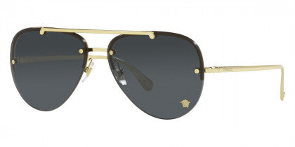 VE127 VERSACE VE2231 100287 60 GOLD / DARK GRAY