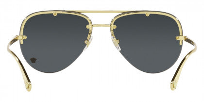 VE127 VERSACE VE2231 100287 60 GOLD / DARK GRAY