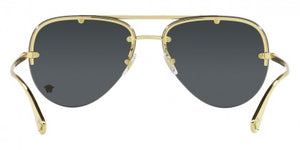 VE127 VERSACE VE2231 100287 60 GOLD / DARK GRAY