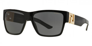 VE144 VERSACE VE4296 GB1/81 59 BLACK  / GRAY POLARIZED