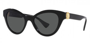 VE133 VERSACE VE4435F GB1/87 52 BLACK / DARK GRAY