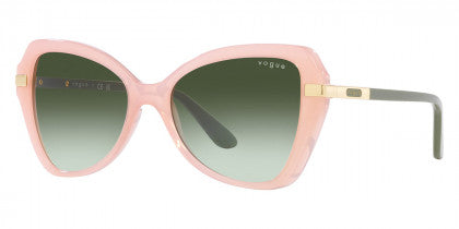 VG012 VOGUE VO5479S 30538E 53 TRANSPARENT ROSE  GREEN GRADIENT